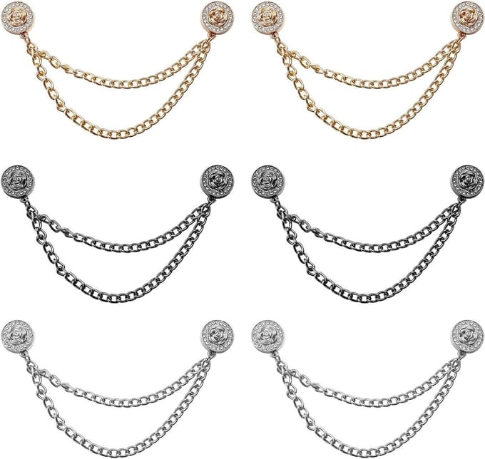 Magnetische Kledingclips Set van 6 - Multifunctioneel - Knoopclips - Tailleversteviger - Kledingdecoratie - Roze - Handig en Duurzaam