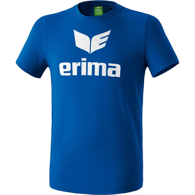 Erima Promo T-Shirt Kinderen - Royal / Wit | Maat: 140