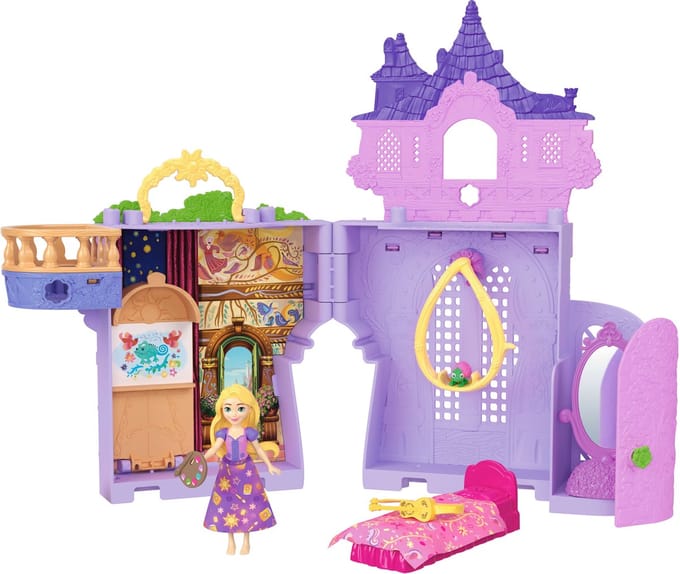 Mattel Disney Princess Rapunzel's stacking castle Poppen toebehoren