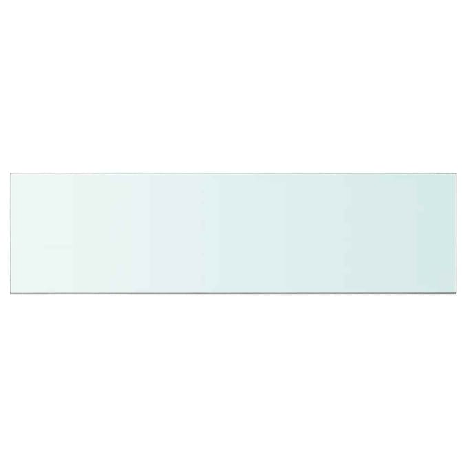 vidaXL - Schappen - 2 - st - 110x30 - cm - glas - transparant
