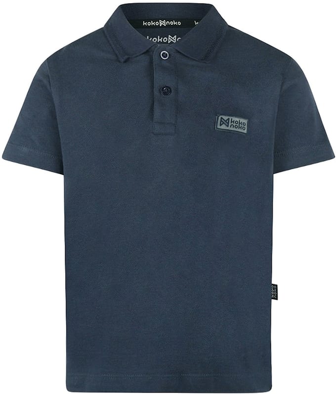 Koko Noko Jongens Poloshirt - Donkerblauw