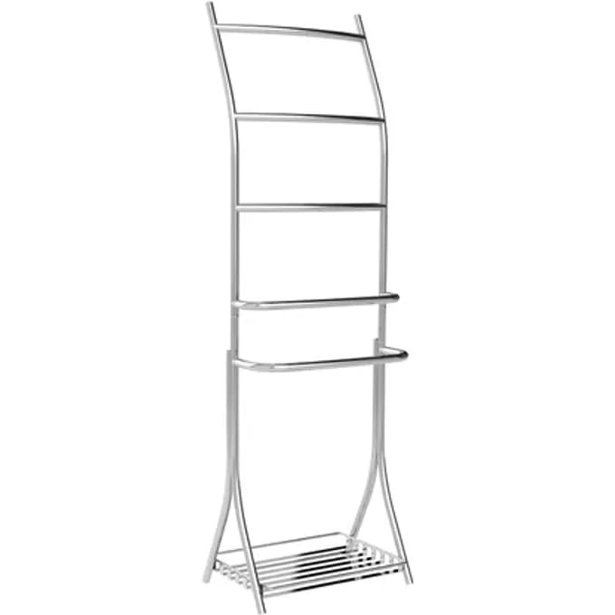 Allibert Handdoekhouder Cooperblink - Rvs - Staand - 5 Stangen - Chroom