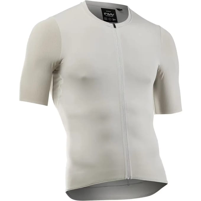 Northwave Essence Evo Korte Mouw Wielertrui Grijs M Man