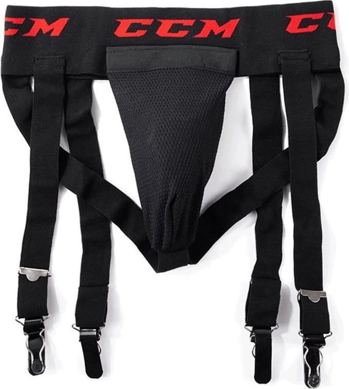 CCM - Toque met sokophouders - Kinderen - One Size - Zwart