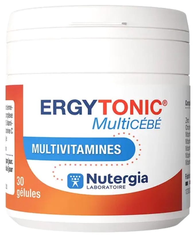 Nutergia Ergytonic Multicébé 30 Capsules