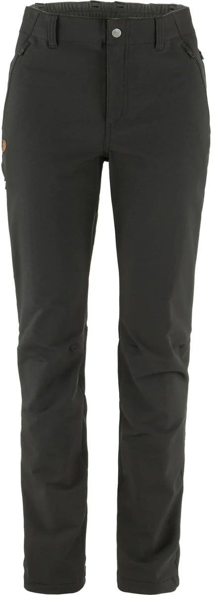 Fjällräven Abisko Winter Stretch Broek (Regular) - Dames Wandelbroek - Black