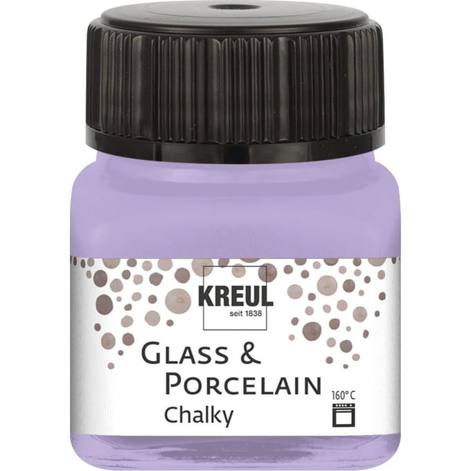 Glasverf - Porseleinverf - Sweet Lavender - Extra Mat - Chalky - Kreul - 20ml