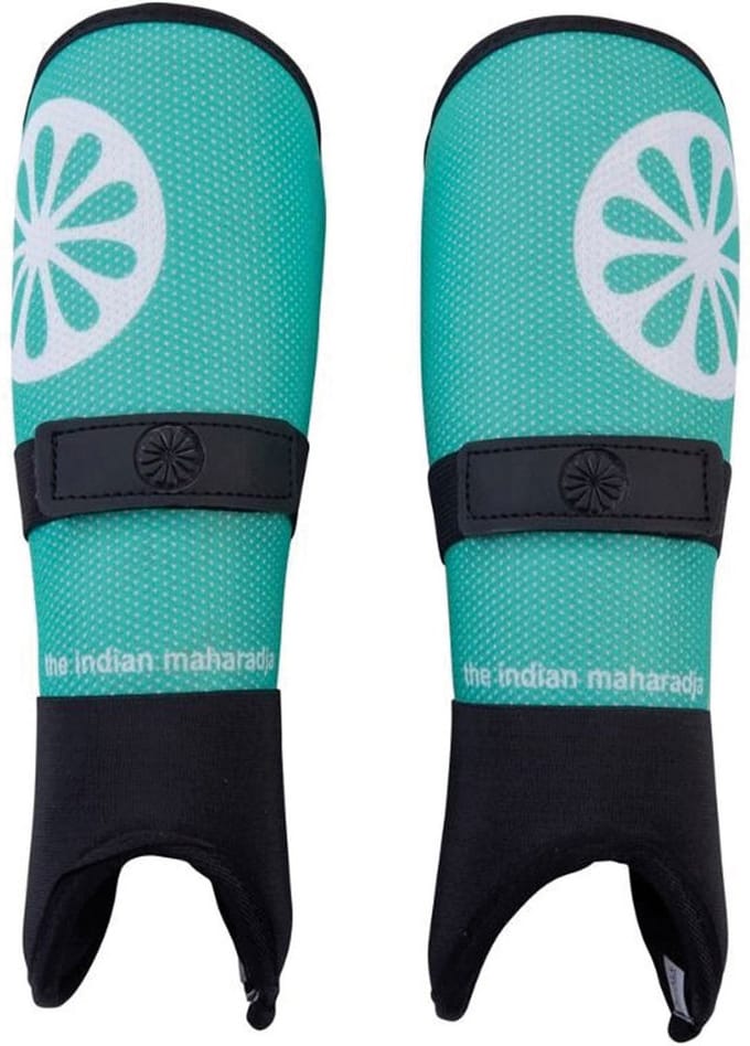 The Indian Maharadja Shinguard junior mesh-mint-3XS Scheenbeschermer Kids - mintgroen