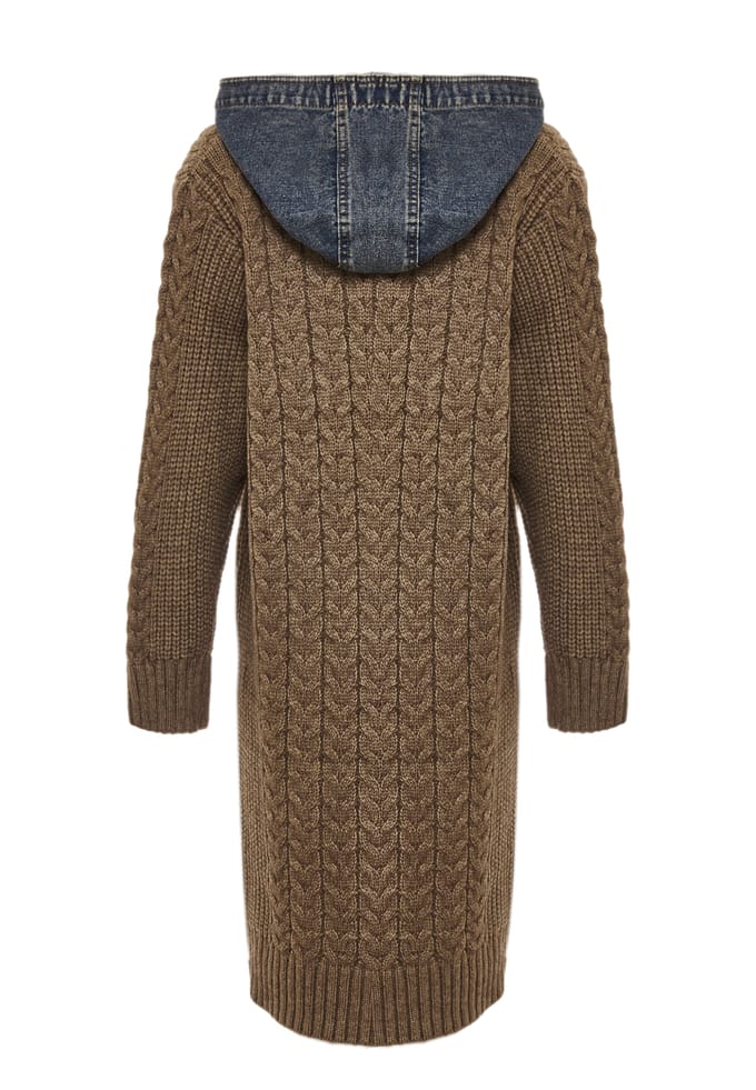 RISA Vest Dames koffie