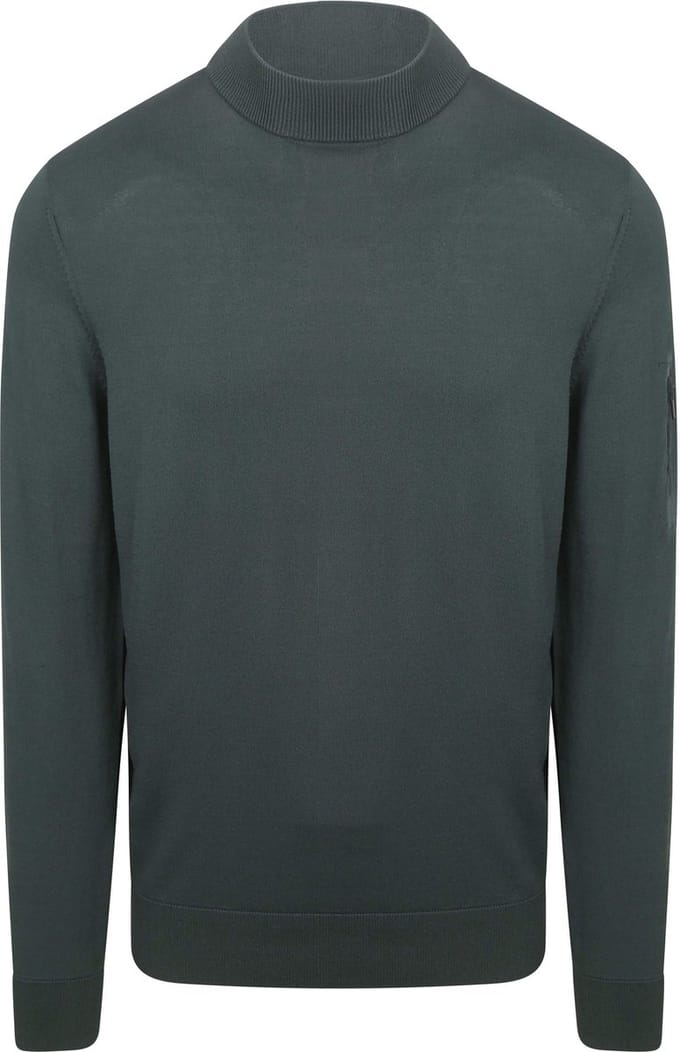 Suitable Trui Cooldry Knit Turtleneck Groen - Maat XL - Heren
