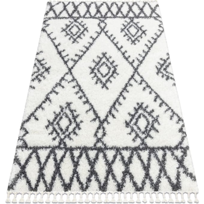 Kleden Rugsx Tapijt UNION 3481 Zigzag crème / grijs 140x190 cm