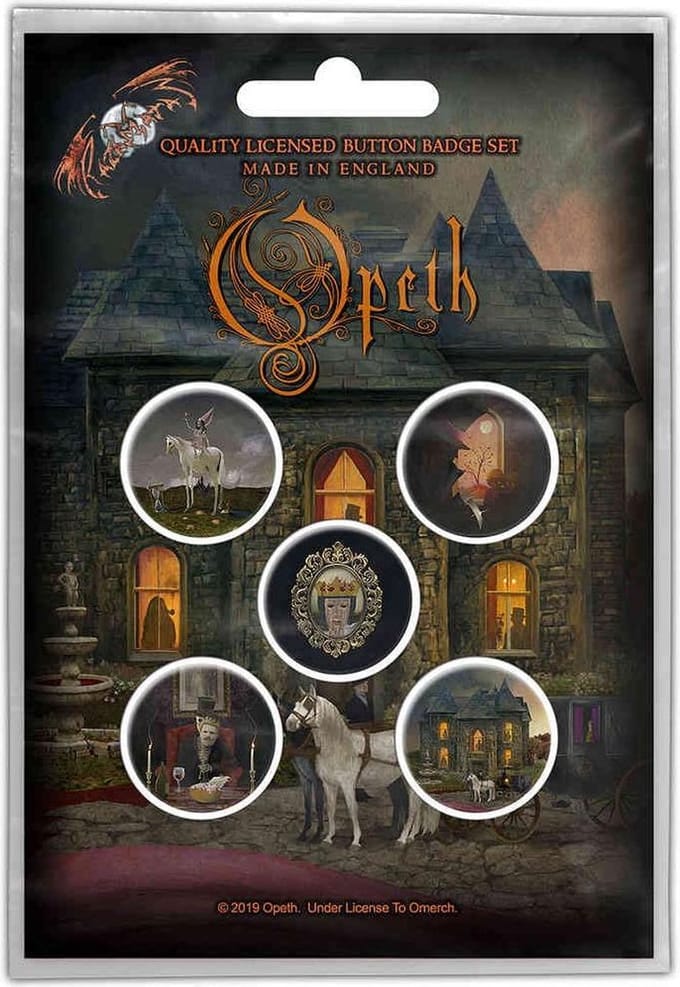 Opeth Badge/button In Caude Venenum Set van 5 Multicolours