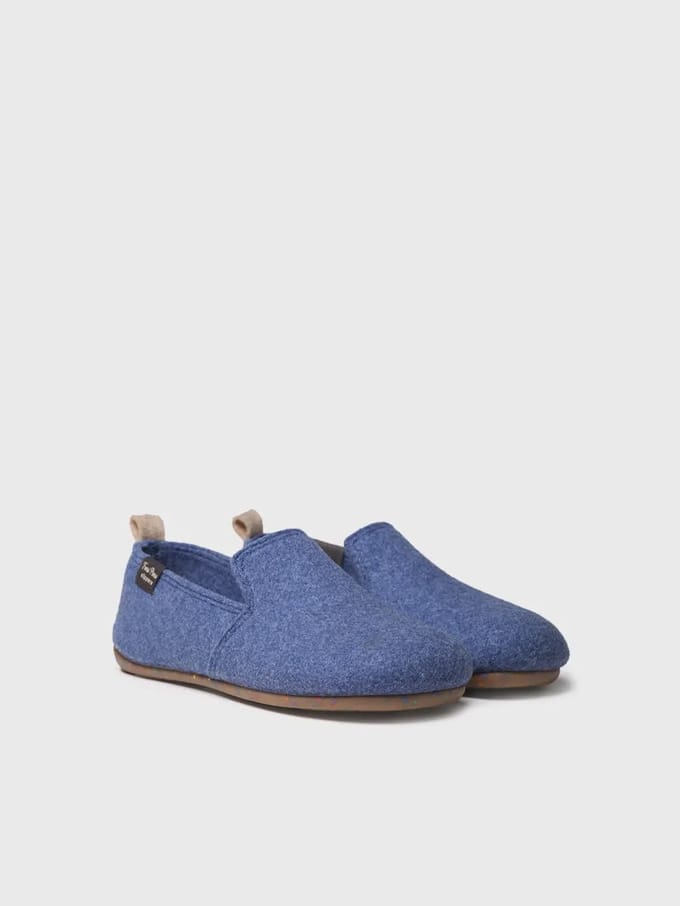 Damesslipper van gerecycled vilt | MELVA-FR