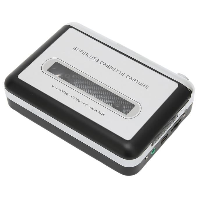 Cassettespeler Draagbaar Multifunctioneel MP3 CD Converter USB Auto Reverse Geluid Muziek Cassettespeler