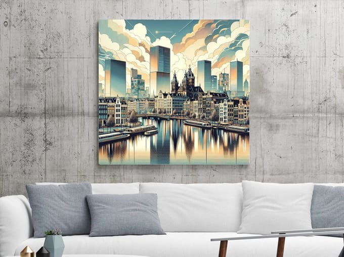 Kunstprint | Wanddecoratie | Forex | 75 × 75 cm