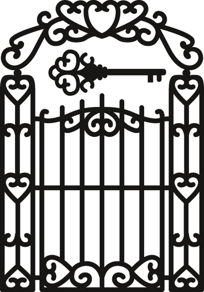 Marianne Design Craftable Mal Garden Gate CR1304