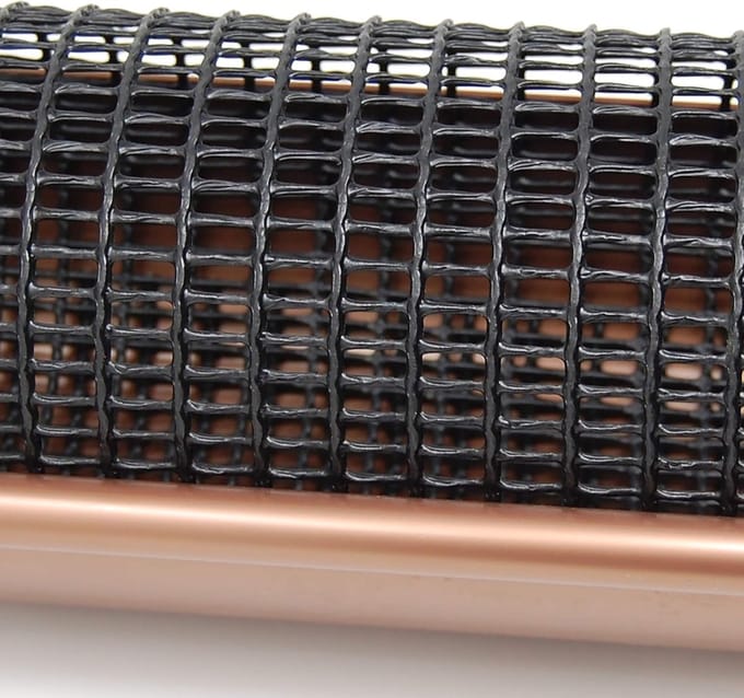 Buisnet voor Dakgoten - 1 meter, Set van 5 Stuks, Zwart