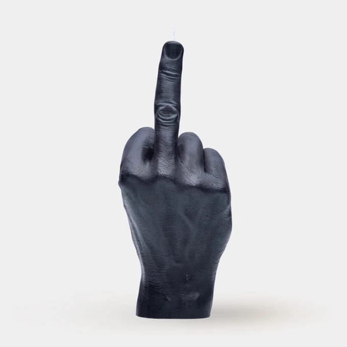 CandleHand - F*CK you - black