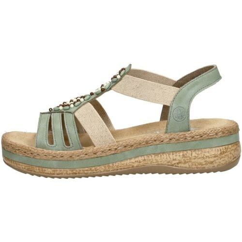 Rieker Sandalen Plat Sandalen Plat - Mint - Maat 41