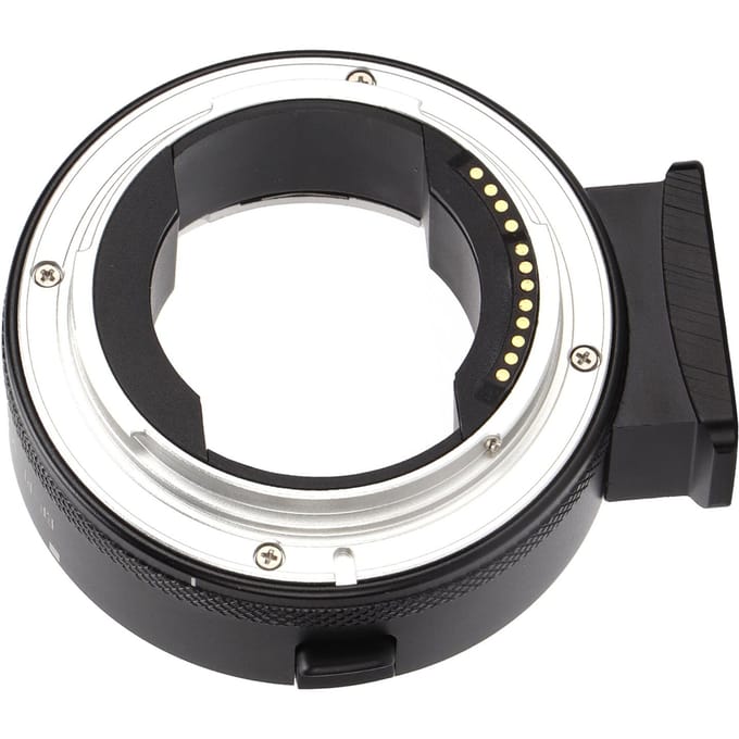 Adaptateur de monture d'objectif EFRF résistant aux secousses pour objectif Canon EFEF S, adaptateur d'objectif à mise au point automatique gray