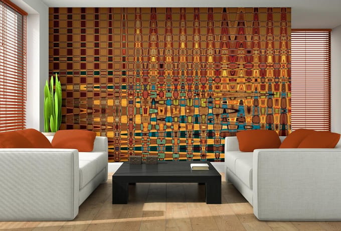 Poster | Oranje | 104 x 70,5 cm