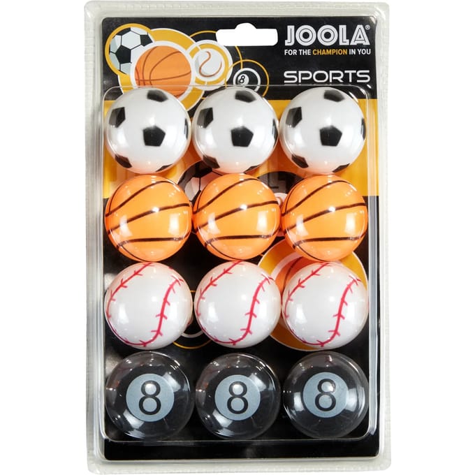 Set van 12 sport tafeltennisballen Joola
