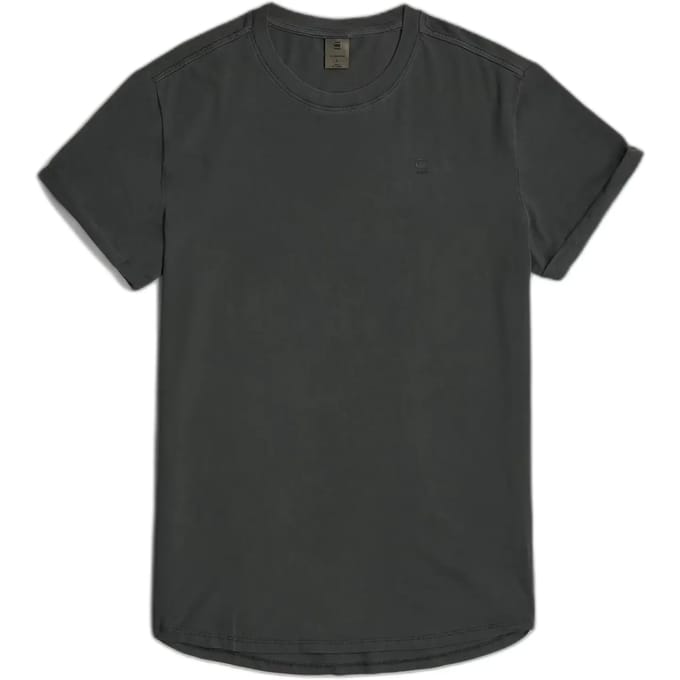 relaxed fit t-shirt van puur katoen model 'Lash washed'