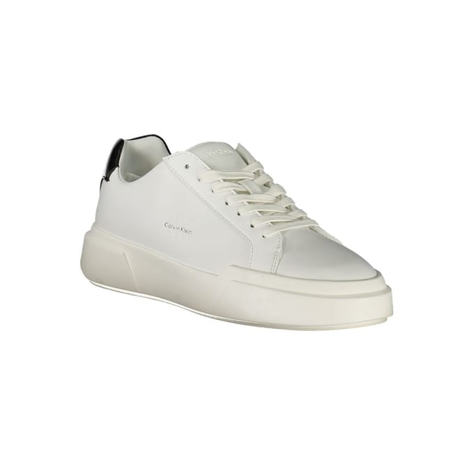 Calvin Klein Bianco Polyurethaan Dames Sneaker