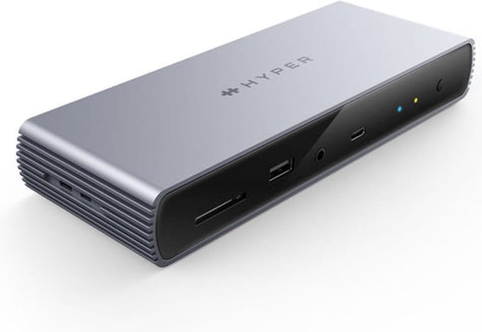 Hyper Targus Drive - docking station - USB-C / Thunderbolt 4 - 11-slot - HDMI 2 x Thunderbolt - 2.5 GigE