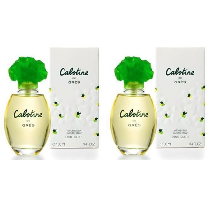 SET VAN 2 PARFUMS GRES CABOTINE Eau de Toilette 100 ml X 2