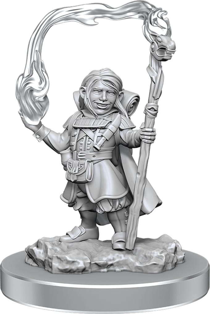 D&D Nolzur's Marvelous Miniatures Halfling Wizard