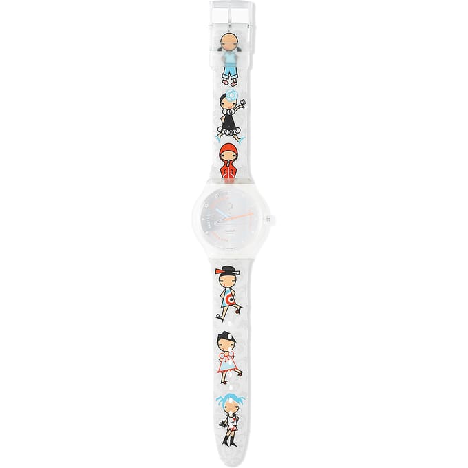 Swatch Plastic - Touch - STA/STB/STG ASTGK103 STGK103 Dressin' Day Horlogeband