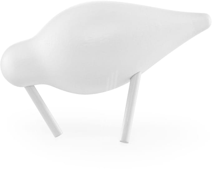 Normann Copenhagen Shorebird Vogel Decoratie Small White/white
