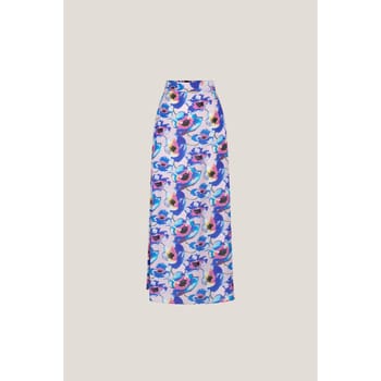 Laarzen Jansen Amsterdam Larissa pf658 printed long skirt