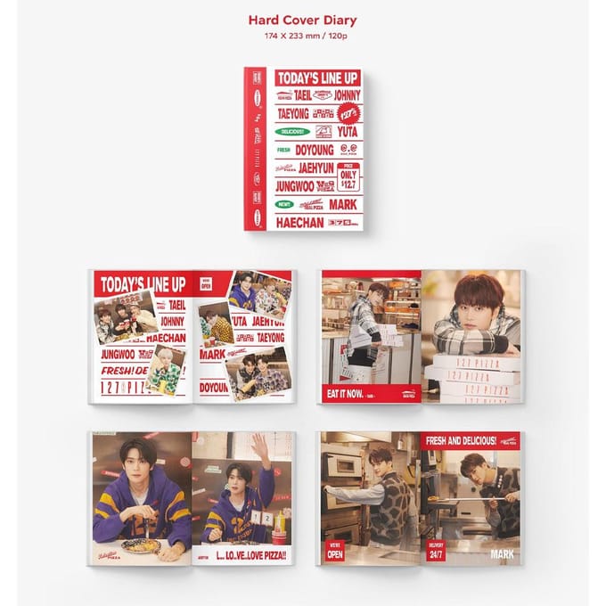 NCT 127 - 2022 Seizoensgroeten red