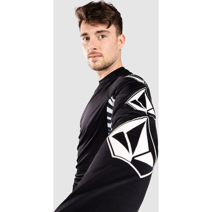 Volcom Surf Vitals J Robinson Tght Longsleeve Rash zwart
