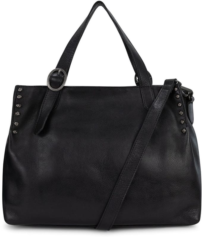 Bag2Bag - Alta - Stijlvol - Grote - Handtas - Schoudertas - Leer - Black