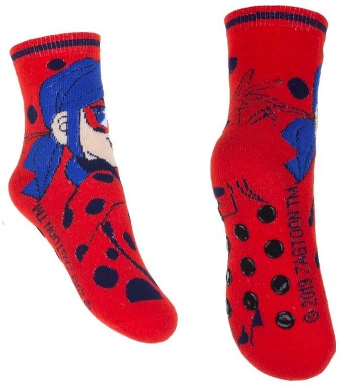 Miraculous ladybug - Badstof Antislip - maat 27-30
