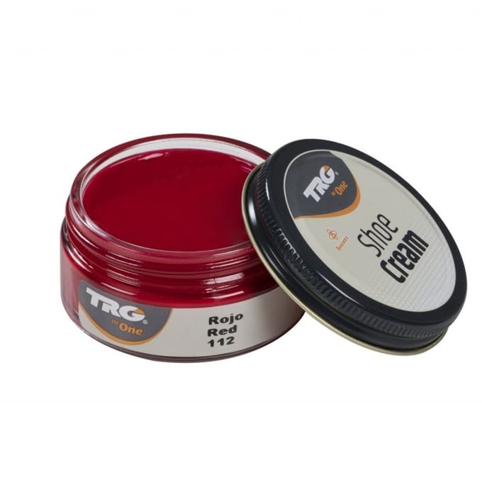 TRG - schoencrème met bijenwas - rood - 50 ml