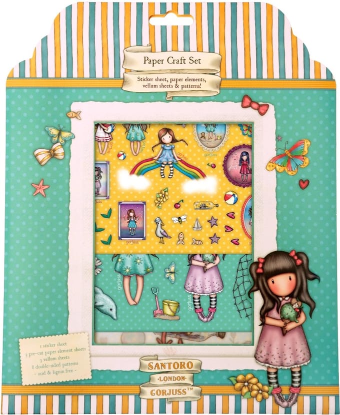 Studio Light Craft Set Paper, stickers&vellum Gorjuss Essent. nr.04 GOR-ES-SET04 203x203mm (06-24)