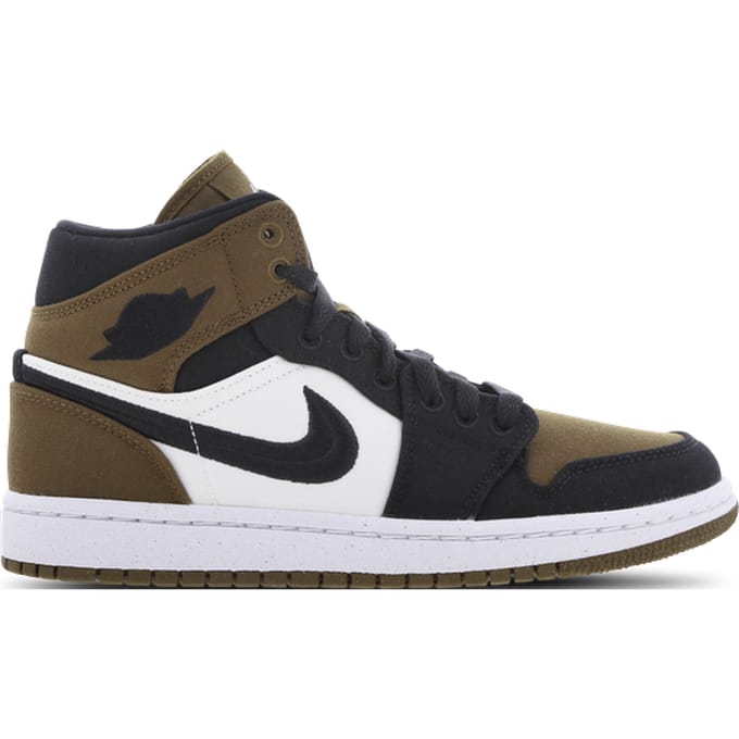 Air Jordan 1 Mid SE Olive Toe