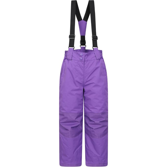 Mountain Warehouse Honing skibroek voor kinderen (Paars)
