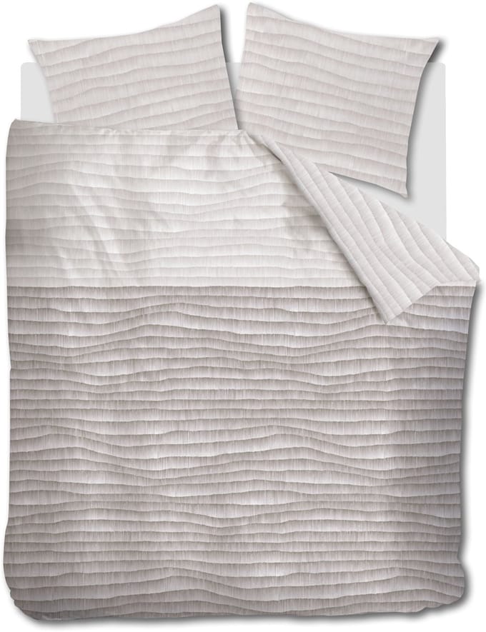 Beddinghouse Elya dekbedovertrek - Tweepersoons - 200 x 200/220 cm - Naturel