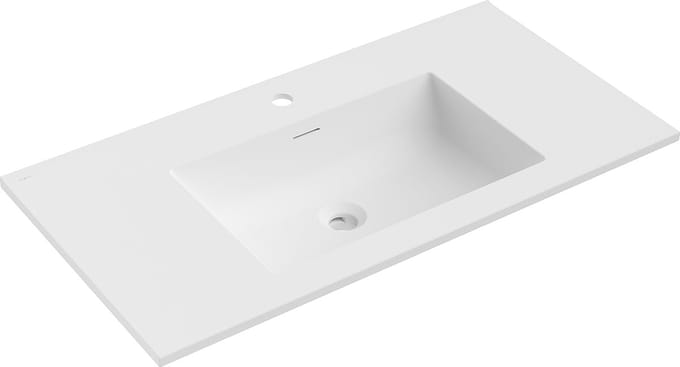 Mexen Otis ingebouwde wastafel 91 x 46,5 cm, wit mat - 25189001