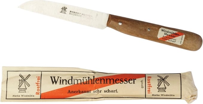 Robert Herder Molenmes Limited Edition – Roestvrij Staal – Kersenhouten Handvat