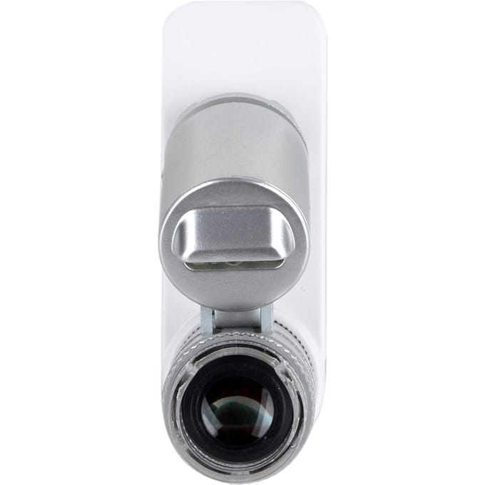 Loupe 60X Lentille de Téléphone Portable Caméra LED Microscope Loupe avec Clip Pour iphone