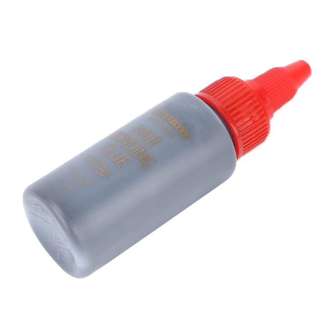 Lijm voor kanten pruik Sterke hechting Waterdicht Valse haarstukjes Wimperlijm 30ml gray