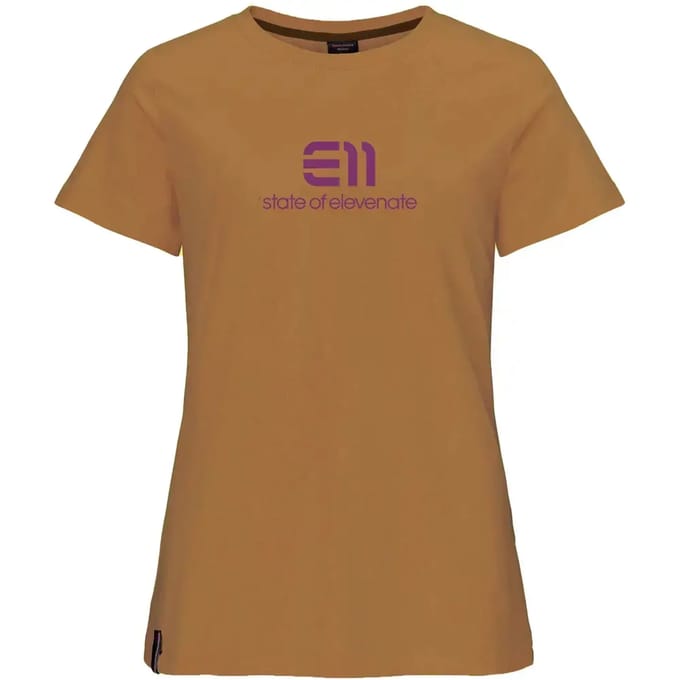 Elevenate Riders T-shirt Met Korte Mouwen Bruin M Vrouw