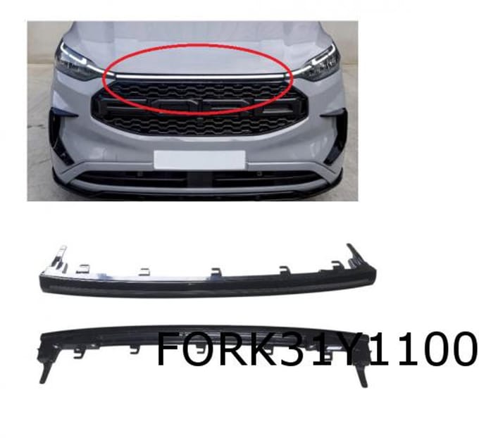 Ford Transit Custom (11/23-) dagrijlicht / contourlicht midden LED (bij EV) Origineel! 2760167