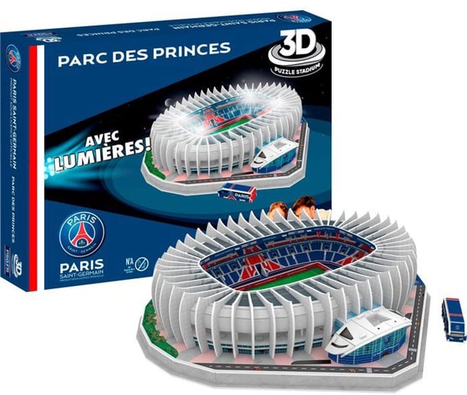 Megableu – 3D puzzel Parc des Princes – 111 stukjes – led